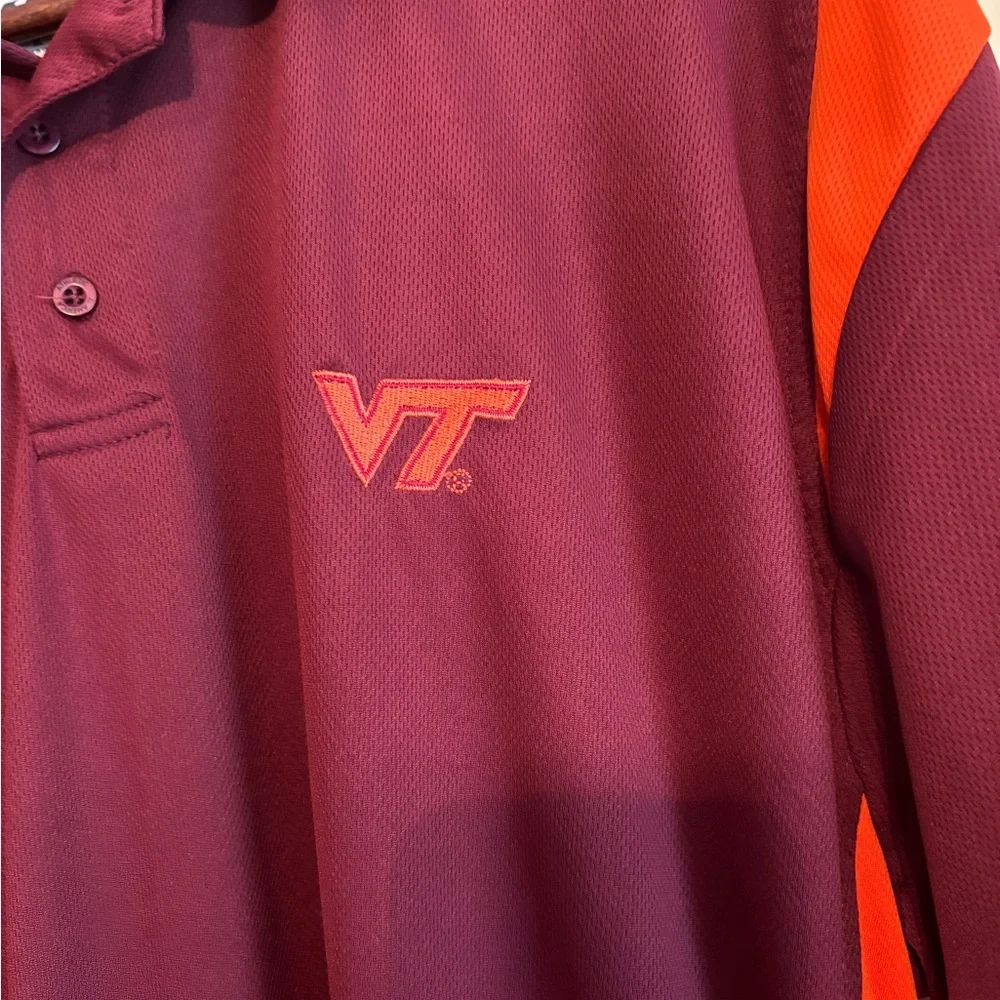 Virginia Tech polo by J America men’s size XL